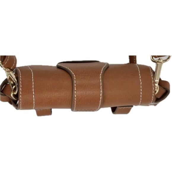 Rachel Zoe Belt Bag Crossbody Adjustable Curateur Edessi Saddle Brown Purse NWT - Picture 10 of 14